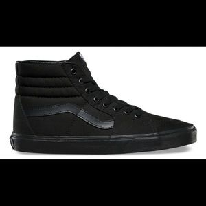 Black High Top Vans